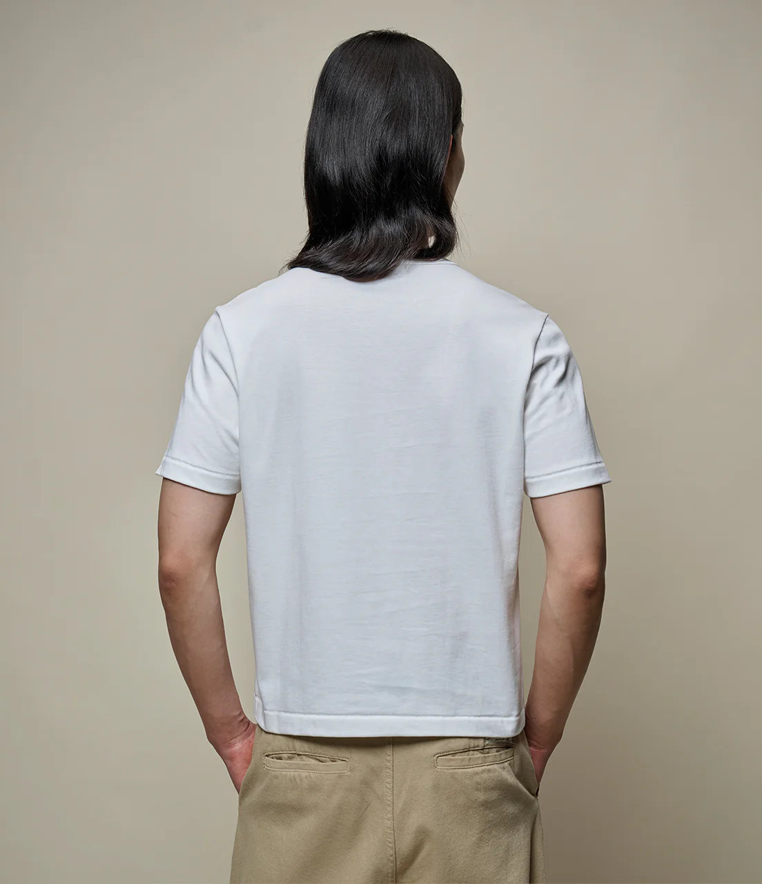 2M15C Cropped Vintage Machine Refined Classic Fit T-Shirt - Image 3