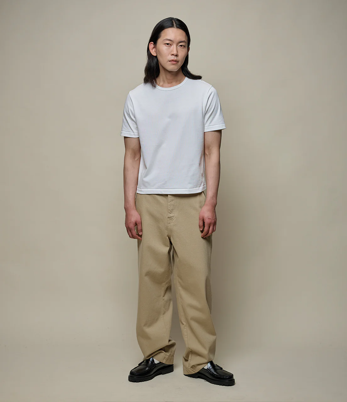 2M15C Cropped Vintage Machine Refined Classic Fit T-Shirt - Image 4