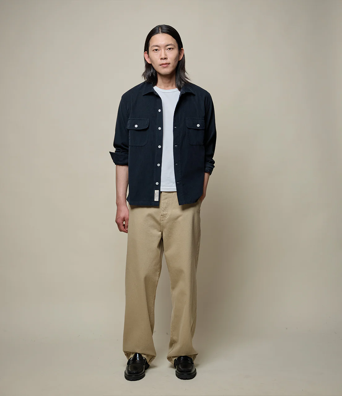 2M15C Cropped Vintage Machine Refined Classic Fit T-Shirt - Image 5