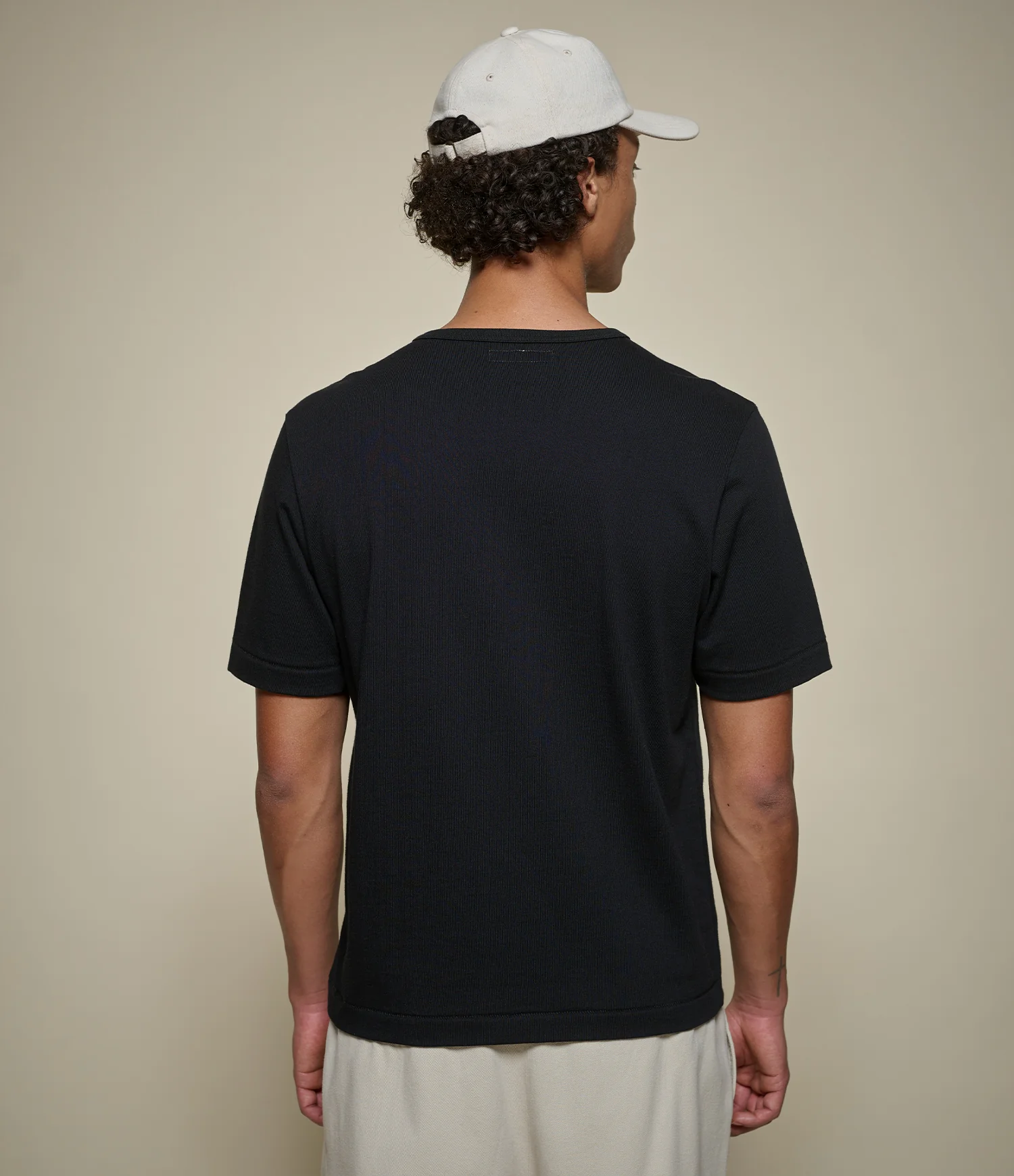 2M15C Cropped Vintage Machine Refined Classic Fit T-Shirt - Image 3
